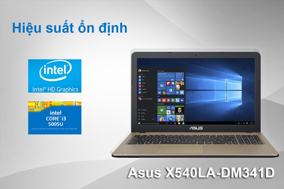 Mua Laptop Asus X540La-Dm341D Core I3-5005U - Hàng Chính Hãng