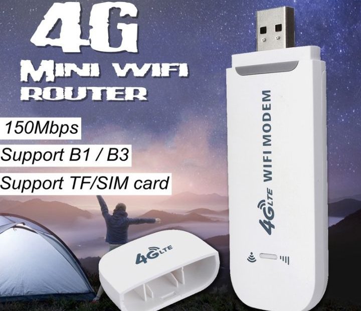 Usb Dcom 3G 4G Dongle Phát Wifi Từ Sim 3G/4G Dùng Được Đa Mạng, Có Khe Đọc  Thẻ Nhớ | Lazada.Vn
