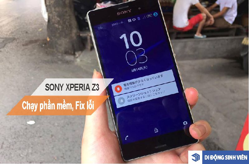 Sony Z3 Chạy Phần Mềm/Up Rom Giá Rẻ Uy Tín Hải Phòng, Fix Lỗi Lấy Ngay