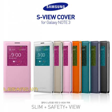 Bao Da Note 3 S-View Chính Hãng Samsung