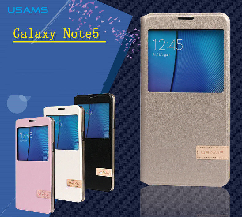 Bao Da Samsung Galaxy Note 5 Usams Chính Hãng