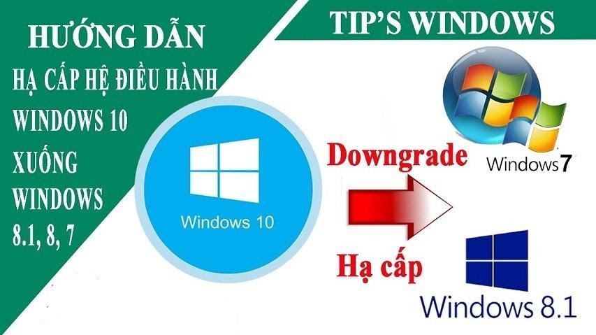 Cách Hạ Cấp Windows 10 Xuống Win 7/8/8.1 An Toàn Đơn Giản - Laptop 3 Miền |  Uy Tín Nhất Hcm | Trả Góp 0%| Bh 03 Năm. 1 Đổi 1