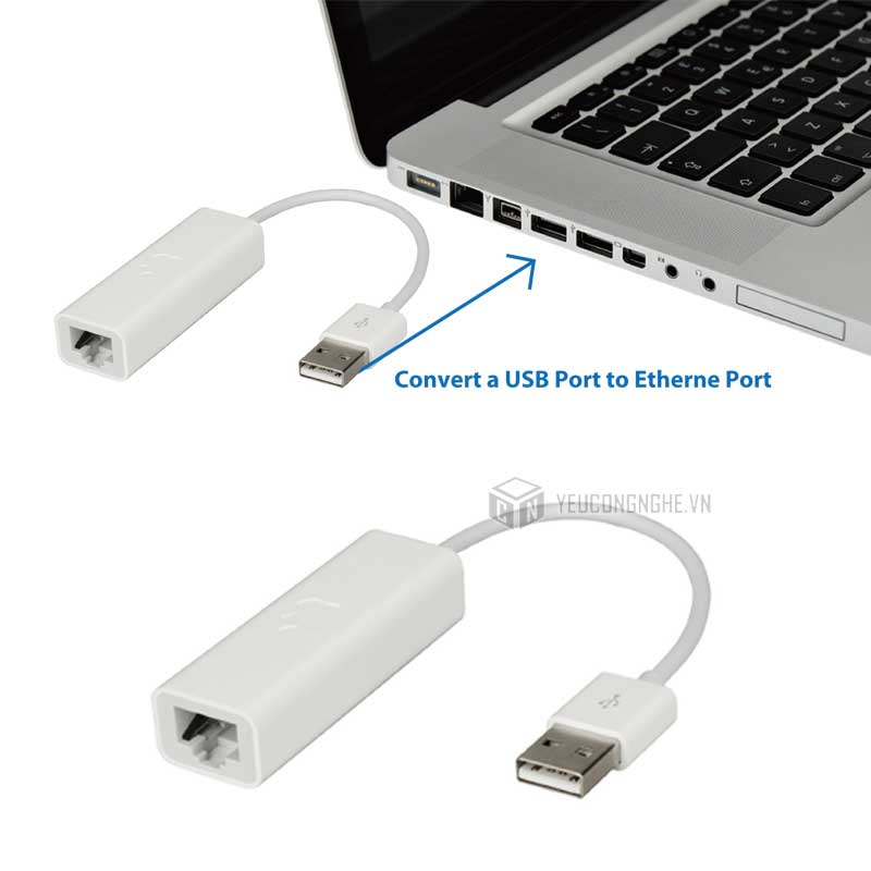 Cáp Kết Nối Macbook Với Cổng Ethernet Mạng Lan