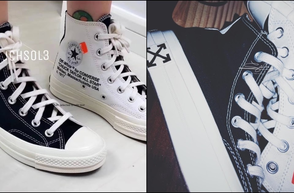 Giày Converse Hai Màu - Sự Bất Hợp Lý Hoàn Hảo Cho Các Bạn Trẻ Wearvn