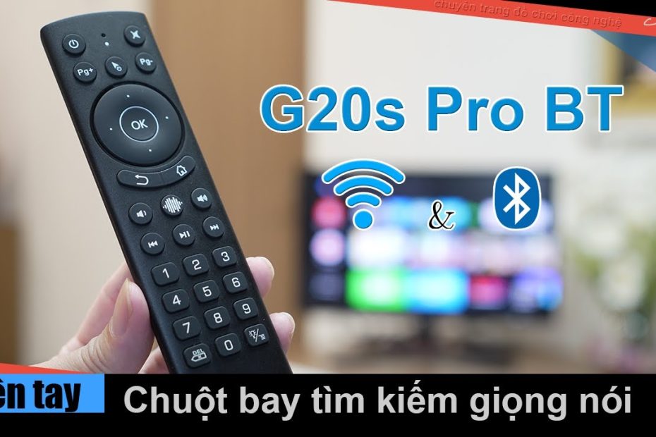 Trên Tay Mouse Air Voice G20S Pro Bt (Wifi 2.4G & Bluetooth) Điều Khiển  Chuột Bay Tìm Kiếm Giọng Nói - Youtube