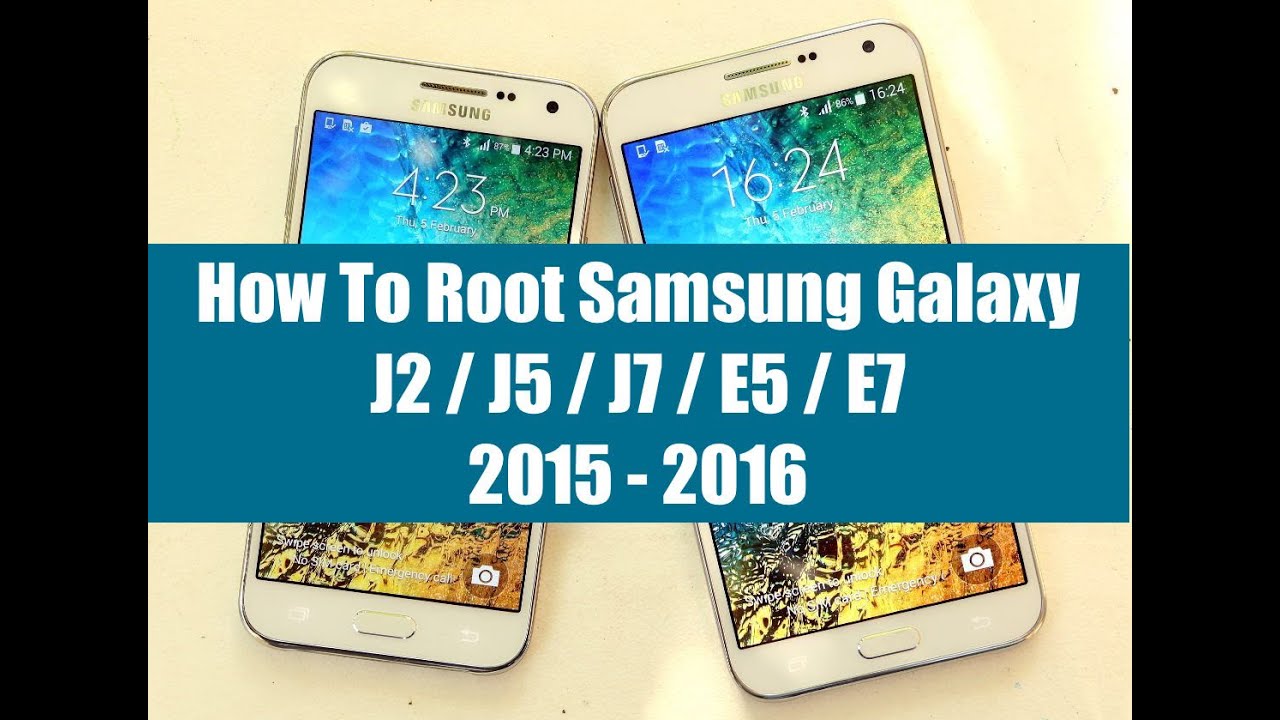 Root Samsung Galaxy J5 / E5 / E7 / J7 (Kitkat 4.4.4 & Lollipop 5.1.1) -  Youtube