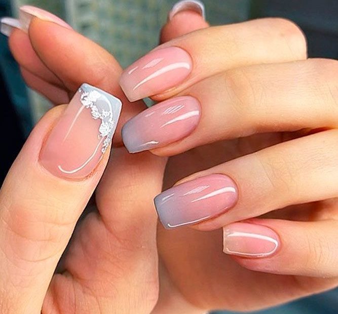 35 Ombre Nails Ideas For 2023 | Ombre Nail Designs, Ombre Nails, Cute  Acrylic Nail Designs