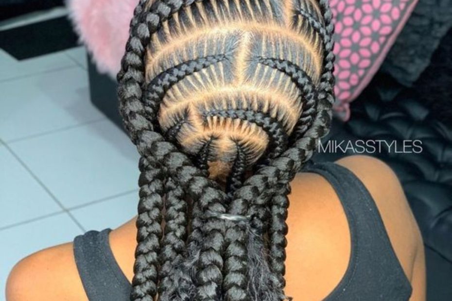 40 All-Back Stitch Braids Cornrows That Makes A Statement - Coils And Glory