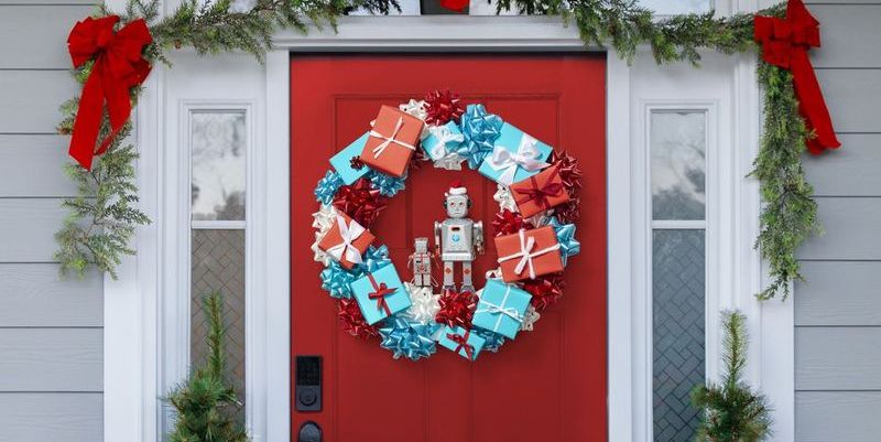 30+ Best Diy Christmas Door Decorations - How To Decorate Your Door For  Christmas