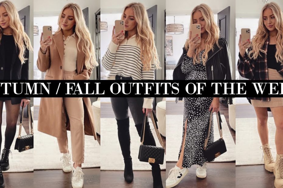 Autumn / Fall Outfits Of The Week 2021 / Casual & Comfy Outfits - Youtube