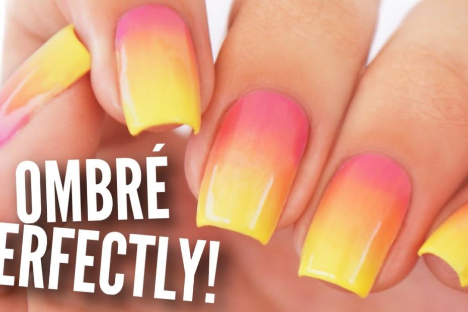 Ombre / Gradient Your Nails Perfectly! - Youtube