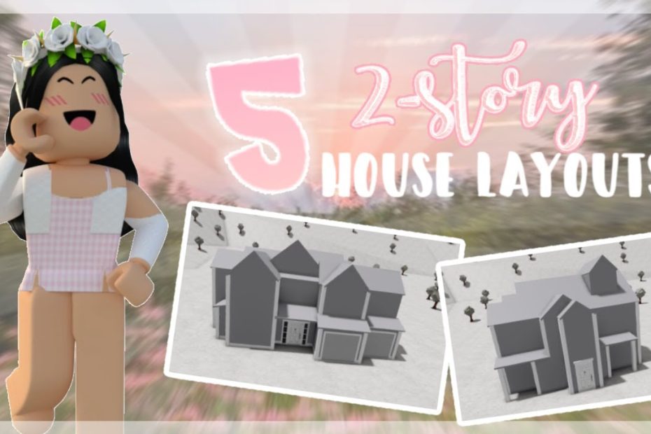 5 House Layouts (2-Story) | Bloxburg - Youtube
