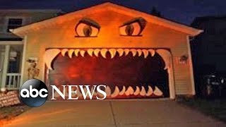 Halloween 2016 | Woman Turns Garage Into Monster - Youtube