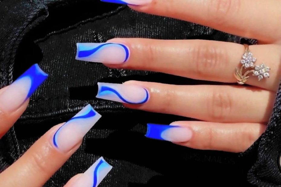 Get Royal-ly Pampered with Stunning Ombre Blue Nails: A Step-by-Step Guide