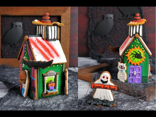 Haunted Gingerbread House For Halloween, Haniela'S - Youtube