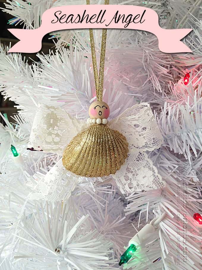 Seashell Angel Ornament - Crafts By Amanda